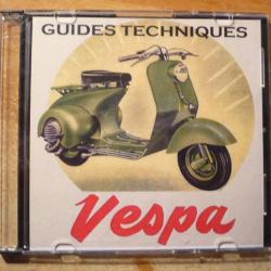 110 REVUES TECHNIQUES SCOOTERS PIAGGIO VESPA de 1950 à 1980 sur CD