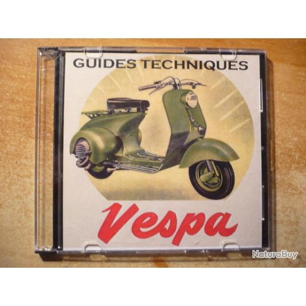 110 REVUES TECHNIQUES SCOOTERS PIAGGIO VESPA de 1950  1980 sur CD
