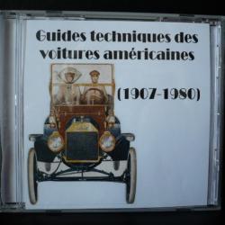 150 guides techniques des voitures américaines de 1907 à 1980 sur CD ROM