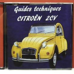 55 GUIDES TECHNIQUES des VOITURES ANCIENNES CITROEN 2CV sur CD ROM