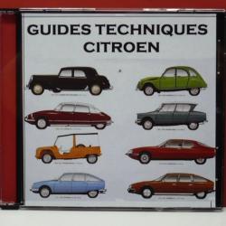 70 Guides techniques voitures CITROEN AX, BX, CX, GS, LN, SM, VISA et XM sur CD ROM