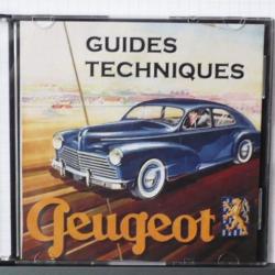 155 GUIDES TECHNIQUES des VOITURES PEUGEOT de 1920 à 1980 sur CD