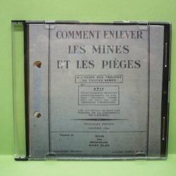 Manuel US ARMY - Comment enlever les mines et pièges (en français) 1944 sur un CD ROM