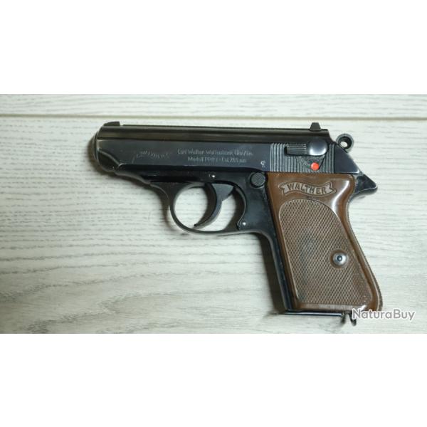 //Cat B// Pistolet Walther PPK-L ; 7,65 Browning / 32 ACP  (1  sans rserve) #1875