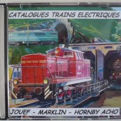220 Catalogues & documents trains électriques Jouef, Hornby Acho, Marklin, Jep, etc  sur CD ROM