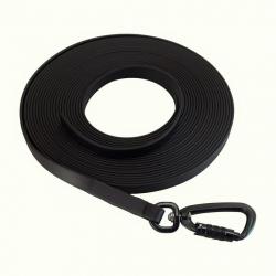 Longe BIOTHANE Twist-Lock 13 mm Noir 3 m SANS poignée