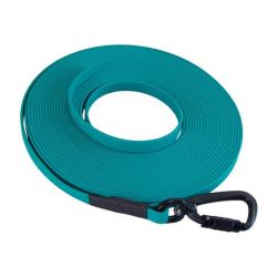 Longe BIOTHANE Twist-Lock 13 mm 3 m SANS poignée Turquoise