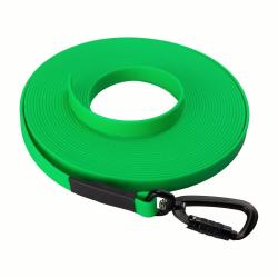 Longe BIOTHANE Twist-Lock 16 mm Vert fluo 3 m SANS poignée