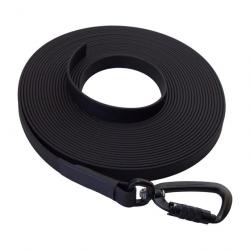 Longe BIOTHANE Twist-Lock 16 mm Noir 3 m SANS poignée