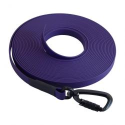 Longe BIOTHANE Twist-Lock 16 mm Violet 10 m SANS poignée