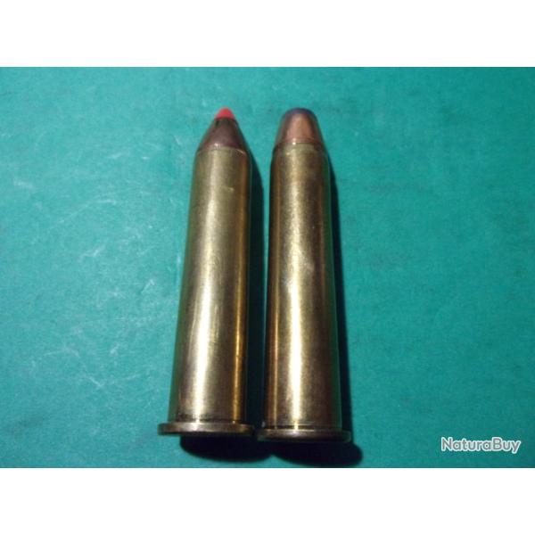 2 Munitions de chasse en 45-70 GOVT, une Hornady et une Winchester