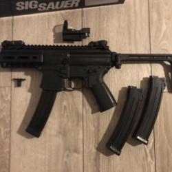 Replique aeg mpx k sportline Sig Sauer + accessoires