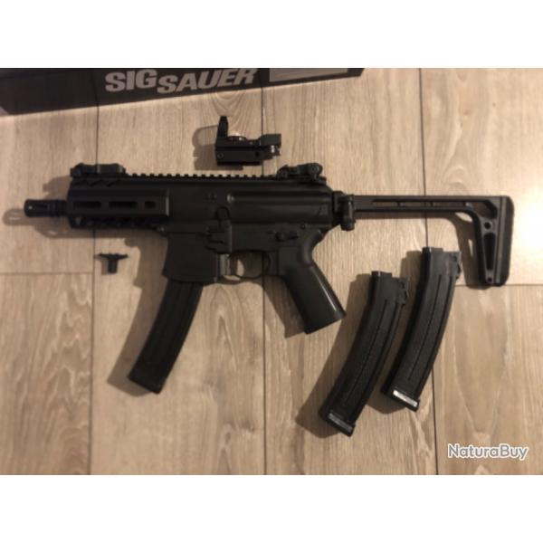 Replique aeg mpx k sportline Sig Sauer + accessoires