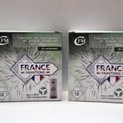 Vente flash ! - Cartouches France Munitions BIO Chambord 36 - Cal.12/70 x2 boites