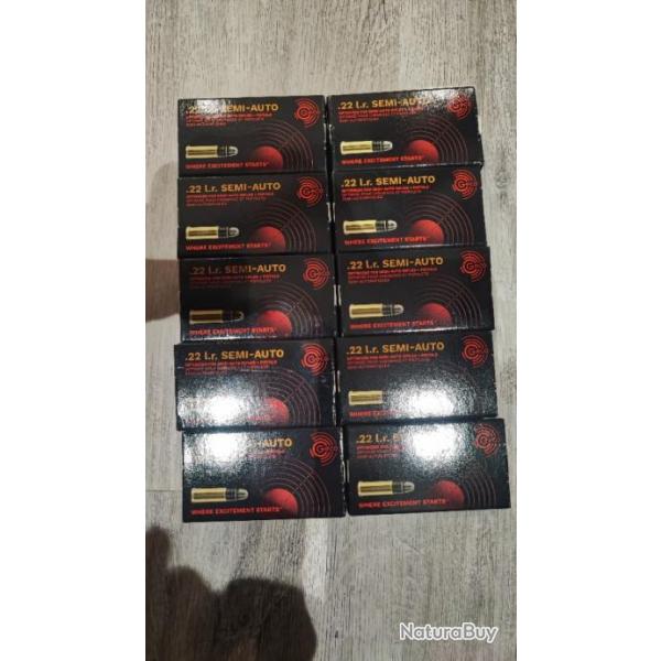 Port offert geco 22 LR semi auto 500 munitions