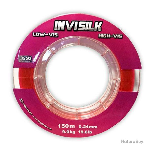 Fil ASSO Invisilk Fluo Rose 0.14mm