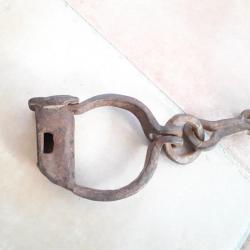 Entraves de bagnard, forçat, 18ème, début 19ème