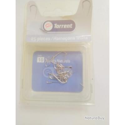 DAIWA Tournament Hameçon à Truite Gr.2 60cm 0,25mm Argent