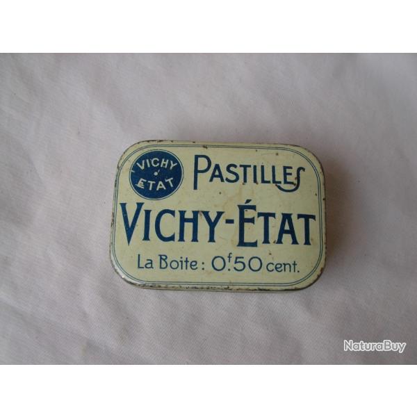 WW1 BOTE VIDE A BONBONS FRANCAISE " VICHY-ETAT " DU SOLDAT FRANCAIS 50 CTS ( 14-18 )