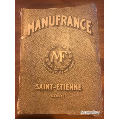 Catalogue MANUFRANCE SAINT-ETIENNE 1955. EN Bel Etat