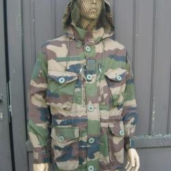 Smock, Parka, veste guèrilla camouflage CCE