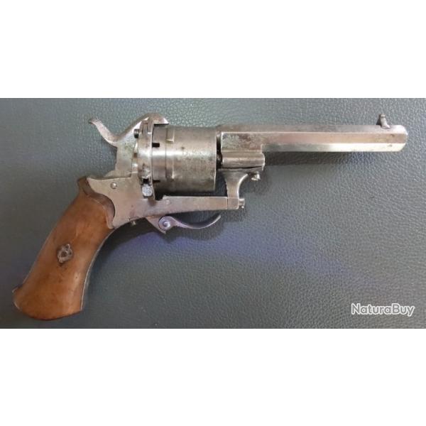 REVOLVER  broche type LEFAUCHEUX 7mm