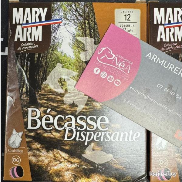 MARYARM BECASSE DISPERSANTE 35G Bourre grasse plomb de 8.5 CAL 12 1