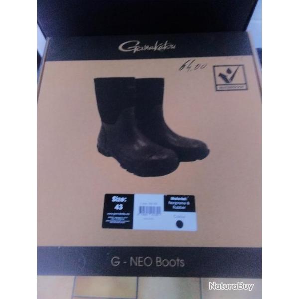 No boots gamakatsu taille 43