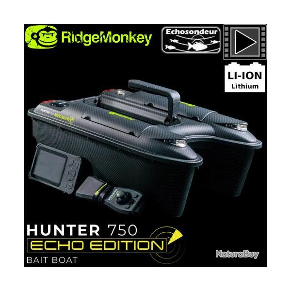 Bateau Amorceur RidgeMonkey Hunter 750 Echo