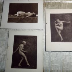 vintage héliogravures originales vers 1930