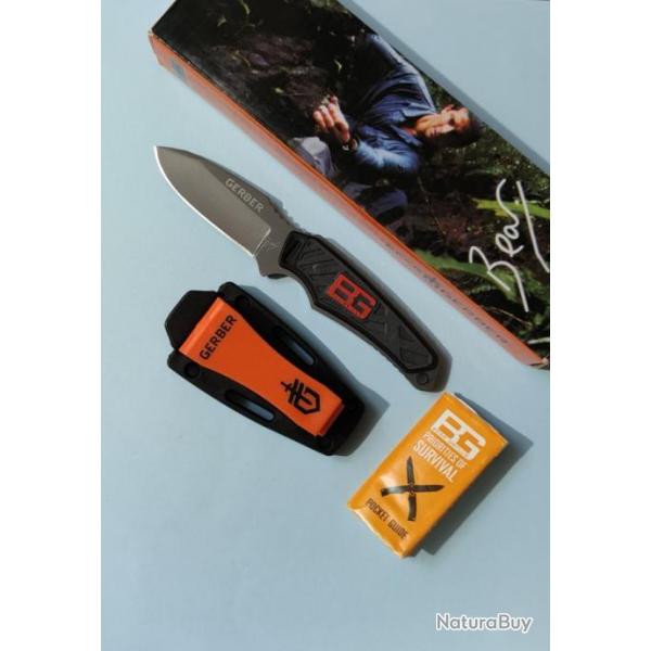 Gerber couteau fixe Bear Grylls