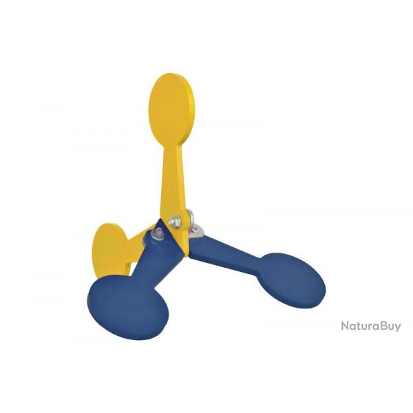Cible mobile en acier pour carabine  air comprim