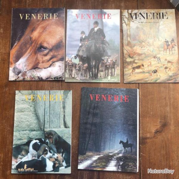 Vnerie lot de 5 revues - chasse  courre