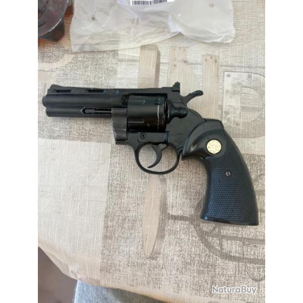 Revolver d'alarme Kimar Python Noir Calibre 9mm