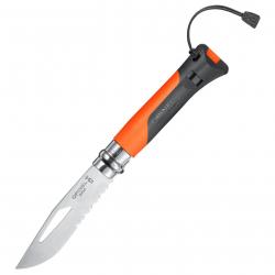 Couteau Opinel Nr.8 Outdoor orange