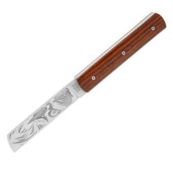 VVCO Couteau pliant Le Fidèle "20/20®" cocobolo motif aigle