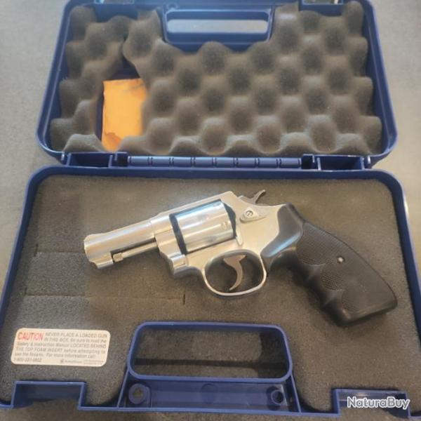 Smith et Wesson mod 64 inox en 3''  38 special occasion