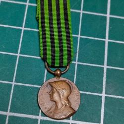 MINIATURE MEDAILLE COMMEMORATIVE GUERRE DE 1870/71, FRANCE