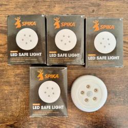 Lot de cinq lampes pour coffre fort SPIKA