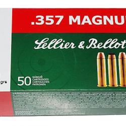 Sellier & Bellot .357 mag FMJ 158 grs (x50)