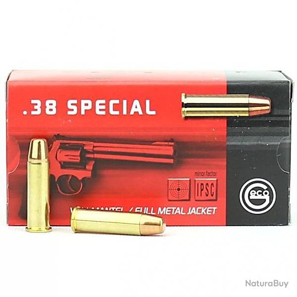 Geco 38 Spcial FMJ FN 158 grs (x50)