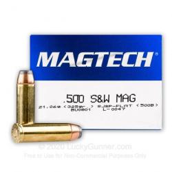 Magtech 500 S/W mag 325 grs SJSP (x20)