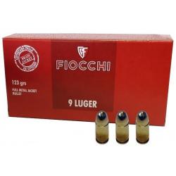 Fiocchi 9 mm FMJ 124 grs