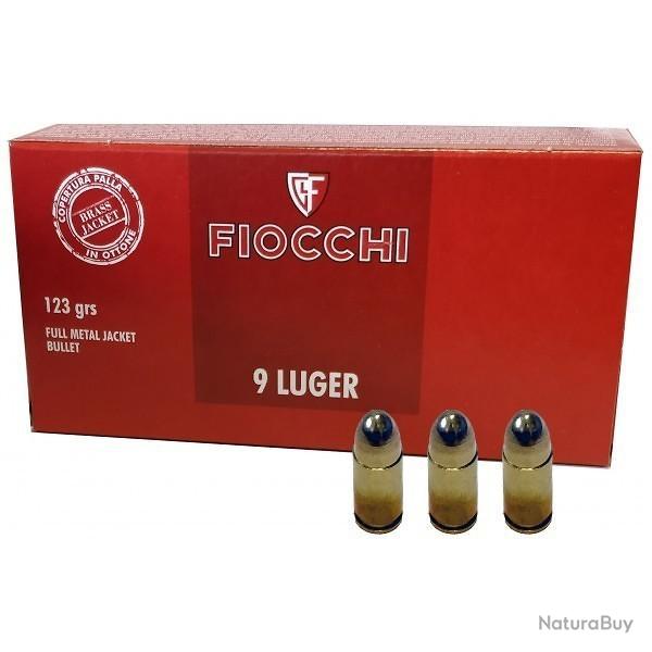 Fiocchi 9 mm FMJ 124 grs