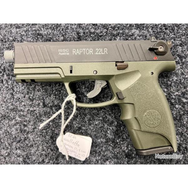 ISSC Raptor filet Vert/Noir 22 lr