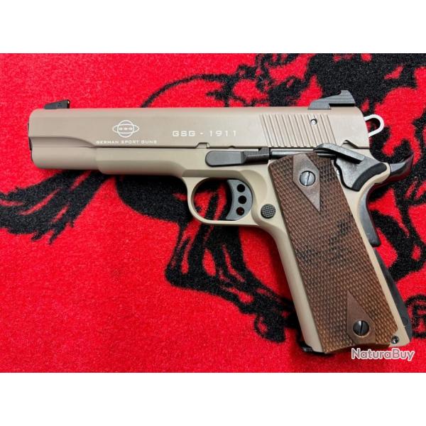 GSG 1911 Tan filet 22 lr