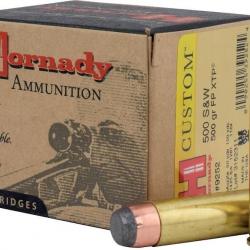 Hornady 500 S&W mag 500 gr FP XTP (x20)