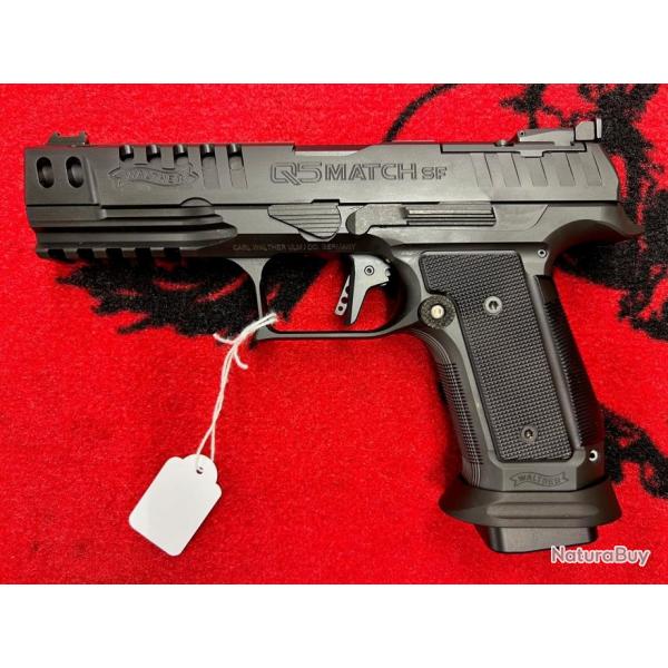 Walther Q5 Match SF Black Ribbon 5" 9 mm