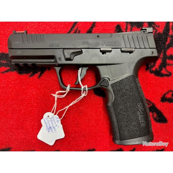 Sig Sauer P322 black filet 22 lr