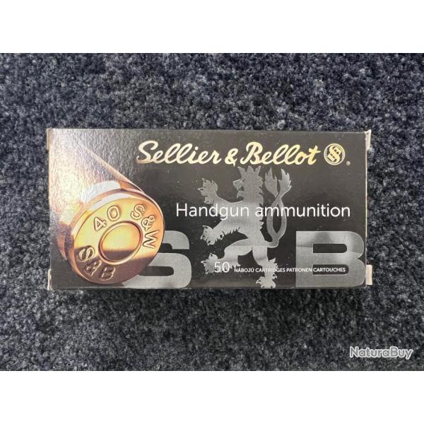 Sellier & Bellot 40 S&W FMJ 180 grs (x50)